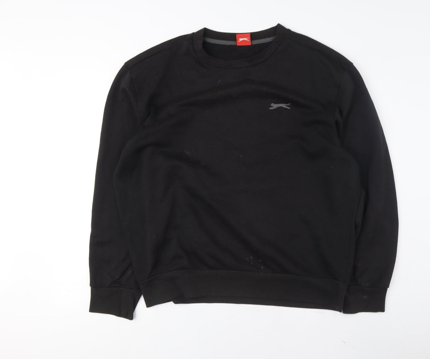 Slazenger Black Men's Pullover Sweatshirt L Lightweight