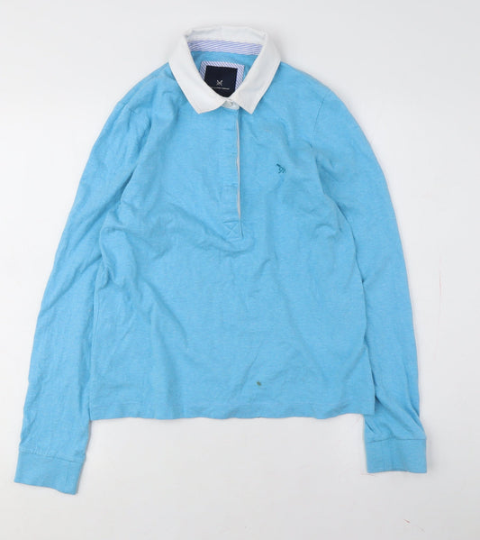 Gant Unisex Blue Polo Shirt in Size L - Casual Basic