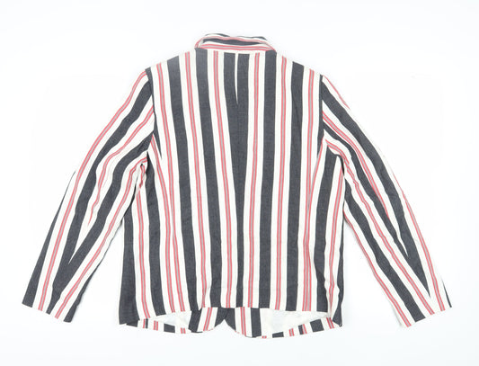 More & More Women's Striped Suit Jacket, Size 18, Multicoloured