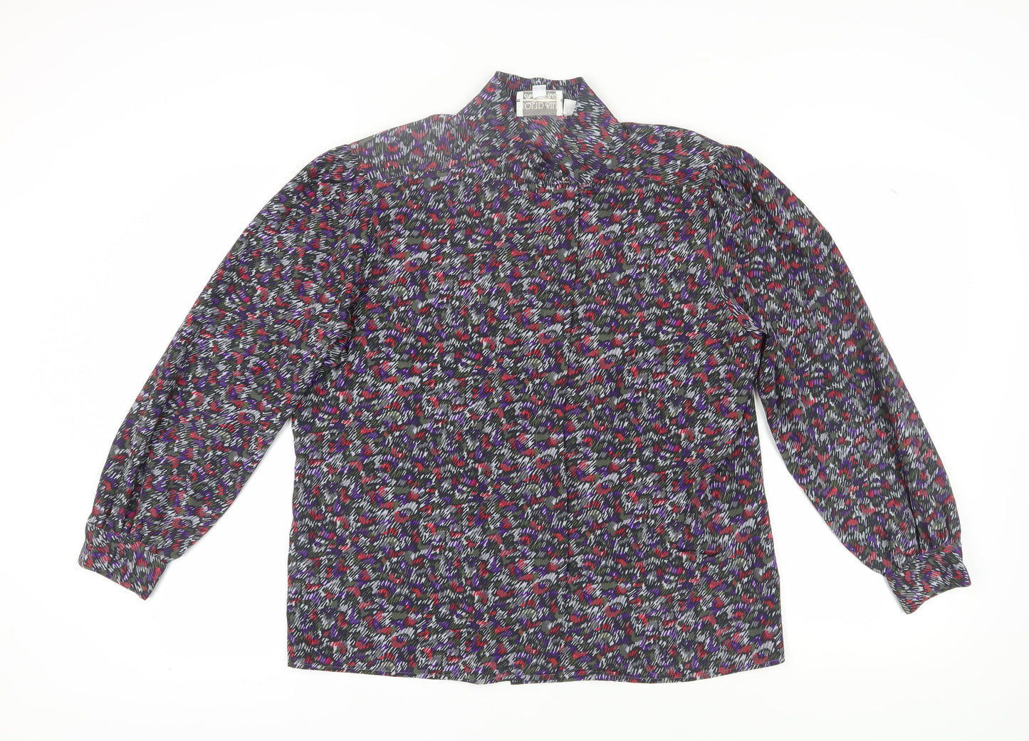 Peters & Ashley Women's Multicoloured Button-Up Shirt
