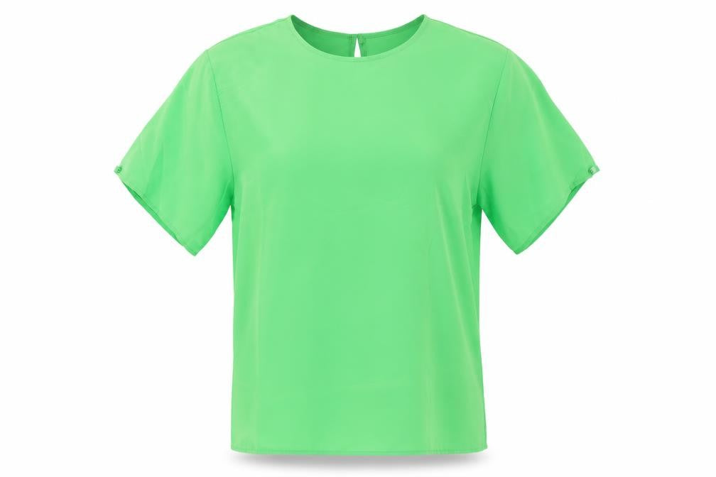 Womens UK Size M Jack Mulqueen Green Polyester Blouse