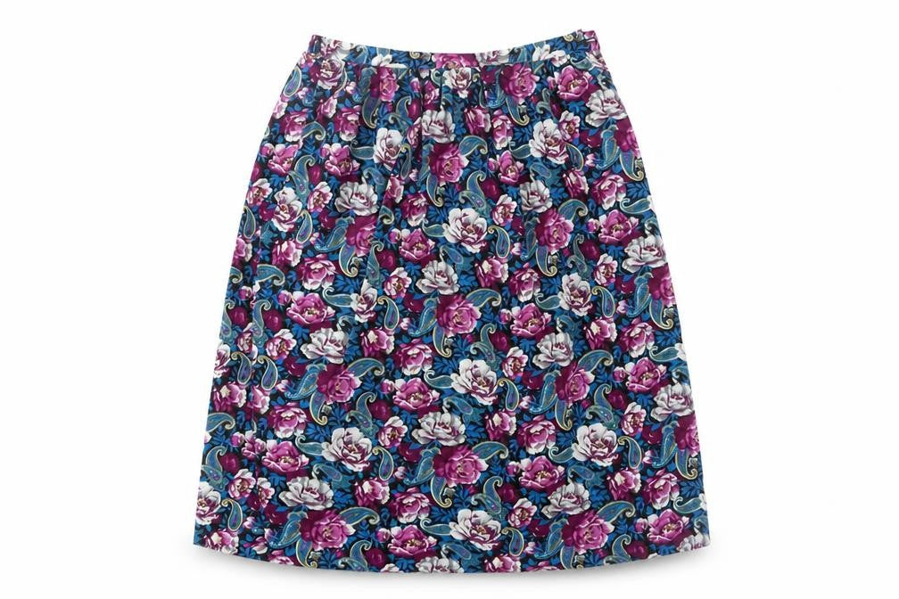 Tan Jay Women's Multicoloured Midi Peasant Skirt - Size 10