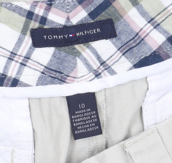 Tommy Hilfiger Women's Beige Chino Shorts Size 14