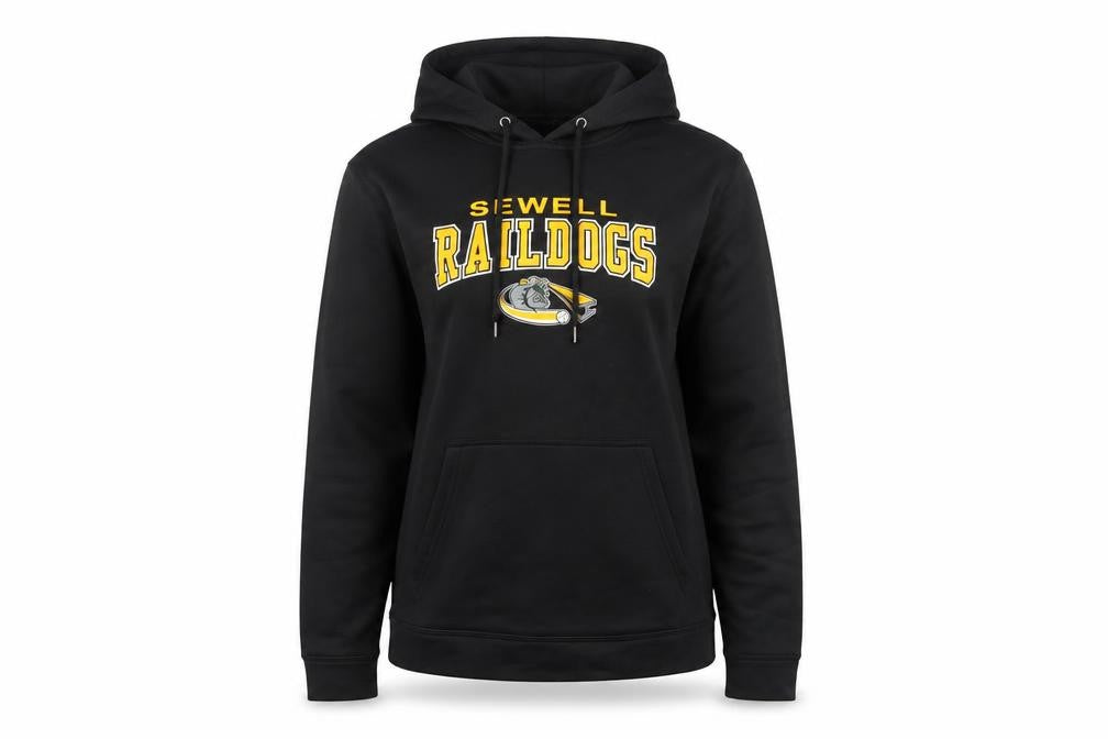 Sport-Tek Womens Black Hoodie S Polyester Logo