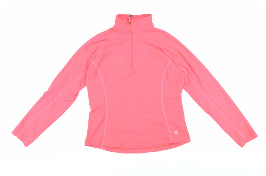 Mountain Hardwear Women's Pink Fleece Pullover L