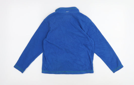 Regatta Boys Blue Fleece Jacket 6 Years Lightweight Full Zip