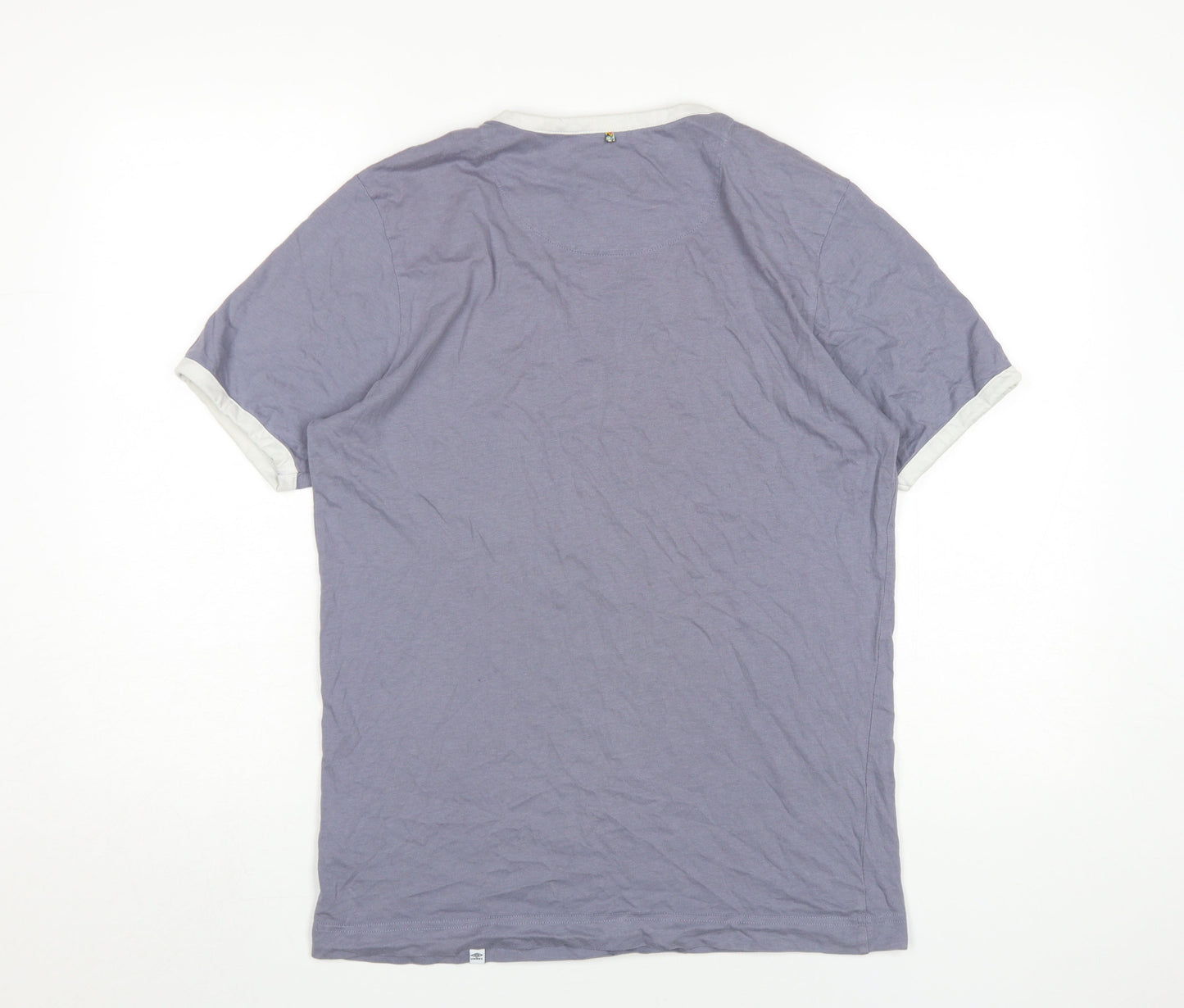 Umbro Men's Grey Crew Neck T-Shirt, Size S