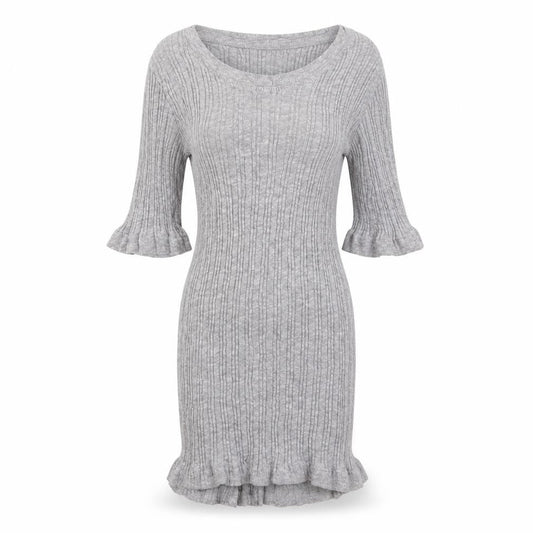 Womens UK Size M Brave Soul Grey Polyester Blend Blouse