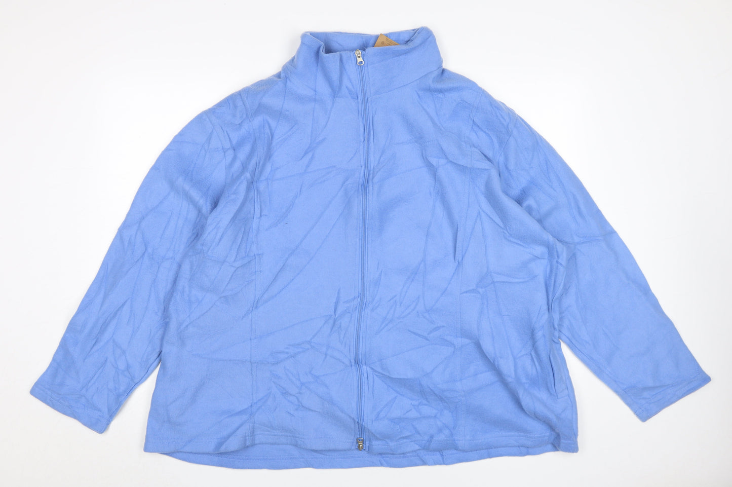 Anne De Lancay Blue Women's 2XL Fleece Jacket