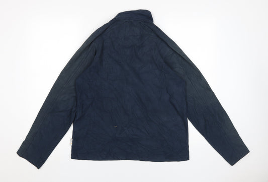 Regatta Men's Blue 1/4 Zip Fleece Sweatshirt S