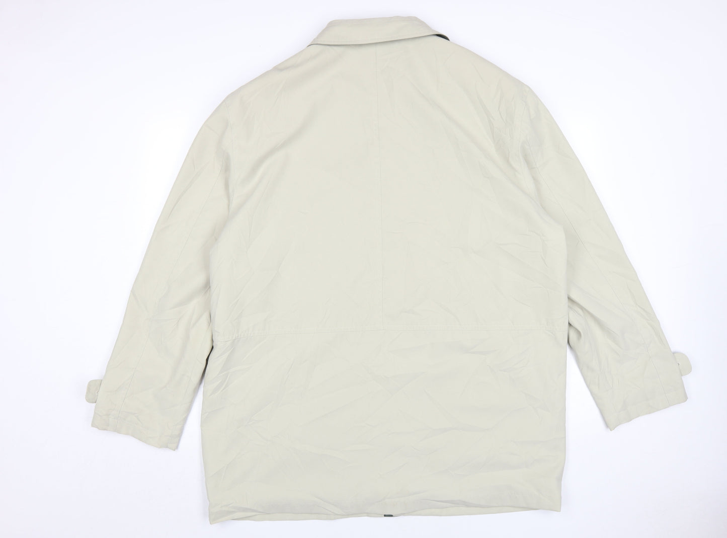 BHS Mens Beige Mid-Length Coat Size L