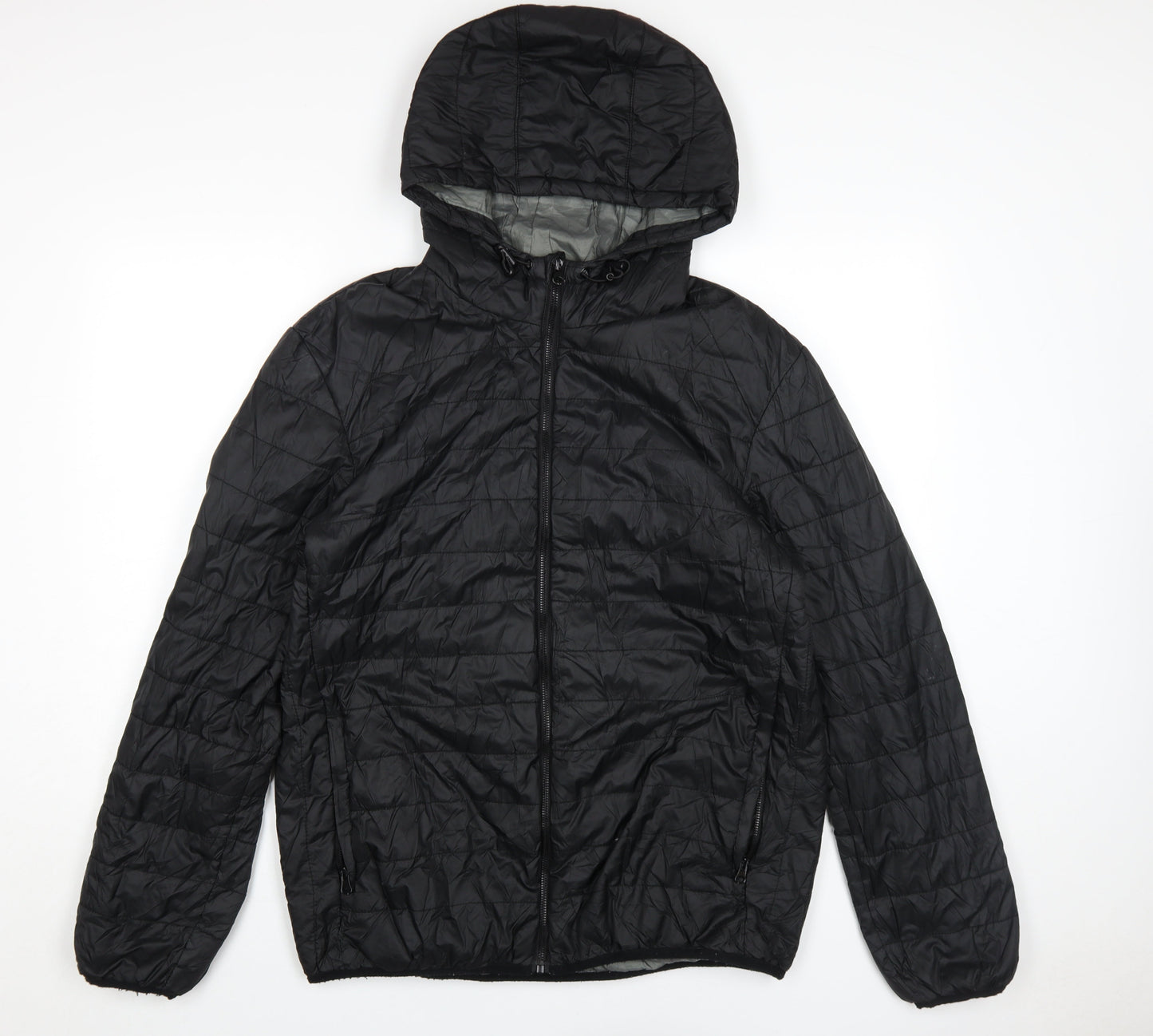 Greenwoods Men's Black Puffer Jacket M