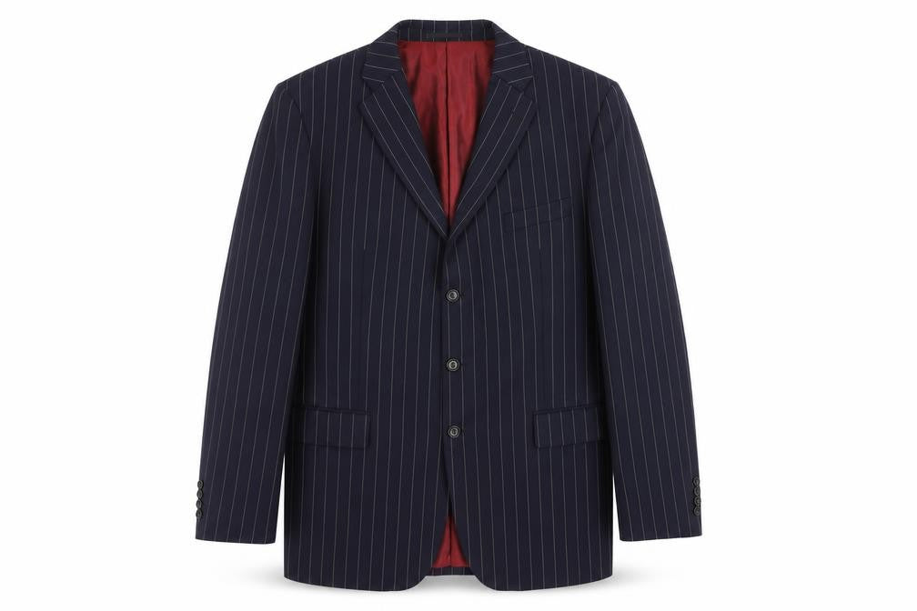 Mens 44 Chest Regular Howick Blue Two-Button Blazer