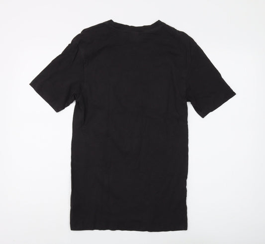 Label of Graded Goods Men's Black Beach T-Shirt XS