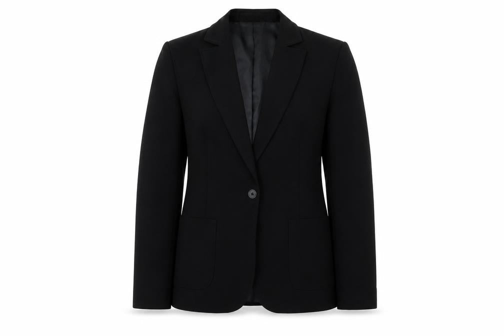 Marks and Spencer Women's Black Blazer Size 12 Classic Fit