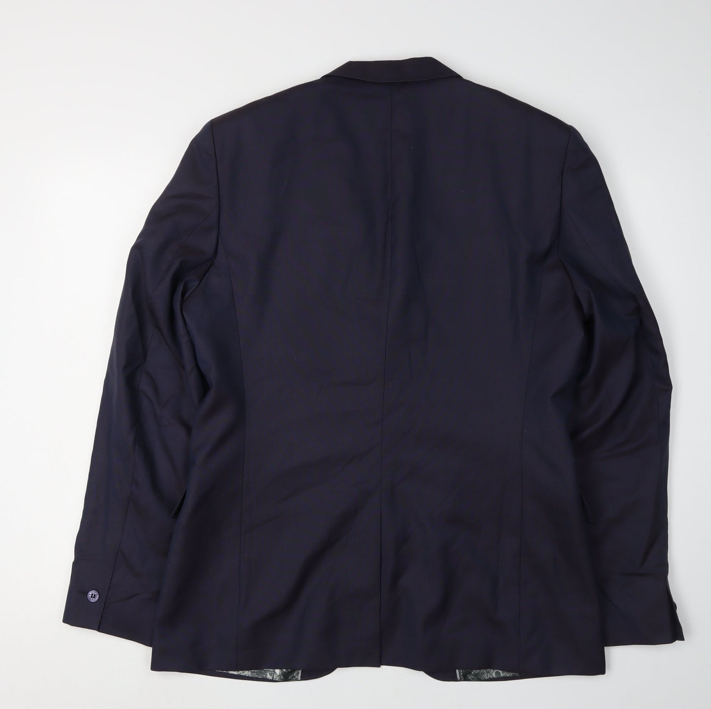 Ted Baker Men’s Blue Blazer, 40R, Regular Fit, Wool