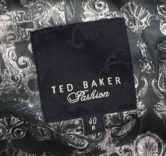 Ted Baker Men’s Blue Blazer, 40R, Regular Fit, Wool