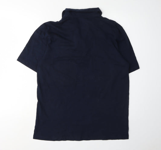 Jack & Jones Men's Blue Polo Shirt Medium