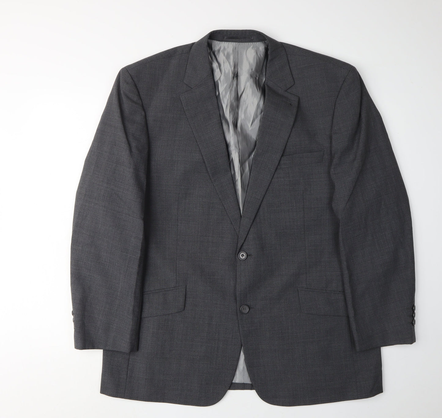 Skopes Men's Grey Blazer, Size 44S, Classic Fit