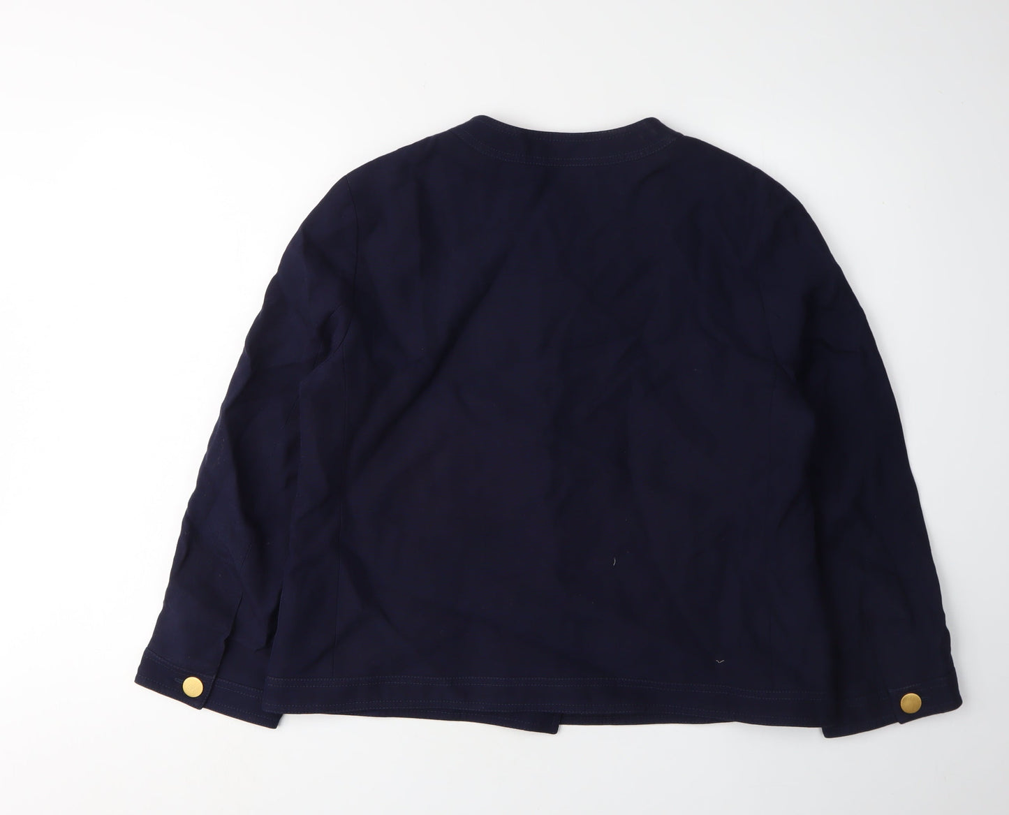 Gucci Women's Blue Blazer, Size 18, Regular Fit