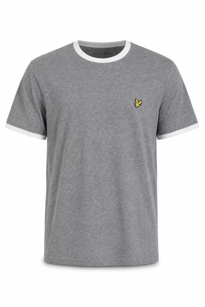 Mens UK Size M Lyle & Scott Grey  Cotton T-Shirt