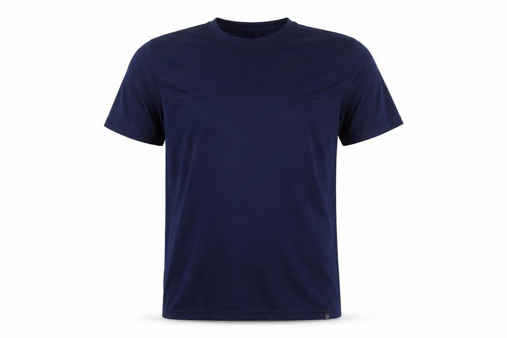 Mens UK Size L TOG TWENTY FOUR Blue  Cotton Blend T-Shirt