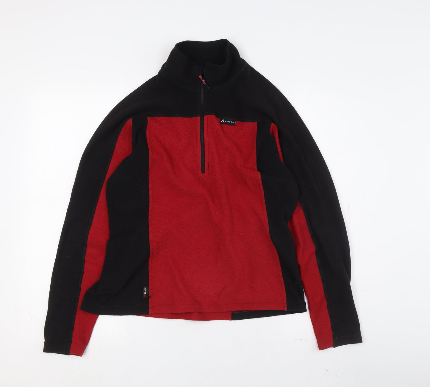 Haglöfs Women's Red/Black Size 16 Fleece Sweatshirt