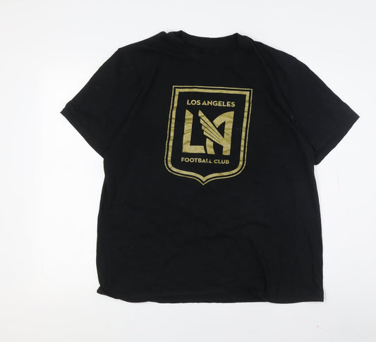 Major League Soccer Los Angeles Men's Black XL Football T-Shirt