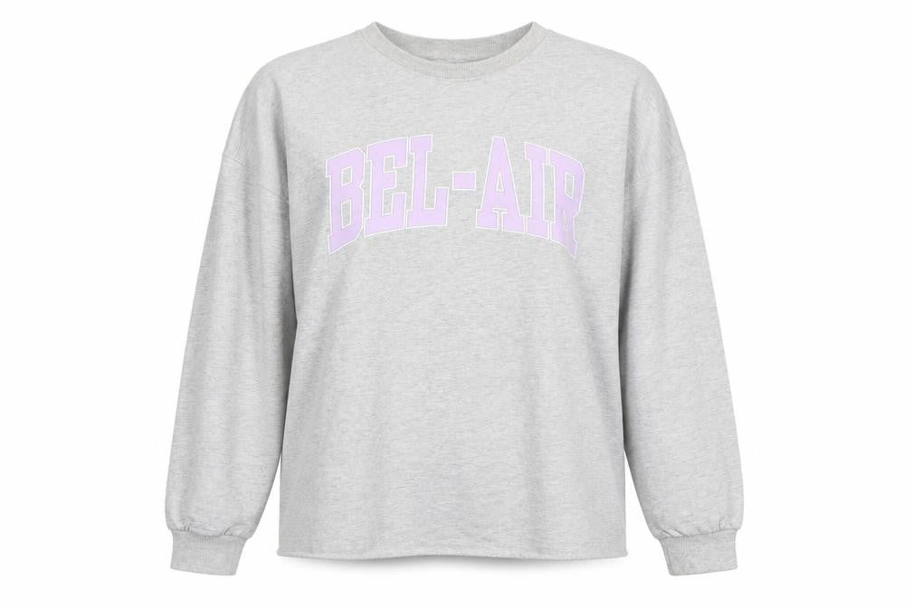 H&M Womens Divided Grey Pullover Sweatshirt, L