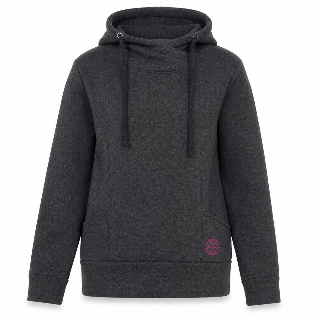 John Baner Women's Grey Pullover Hoodie XS
