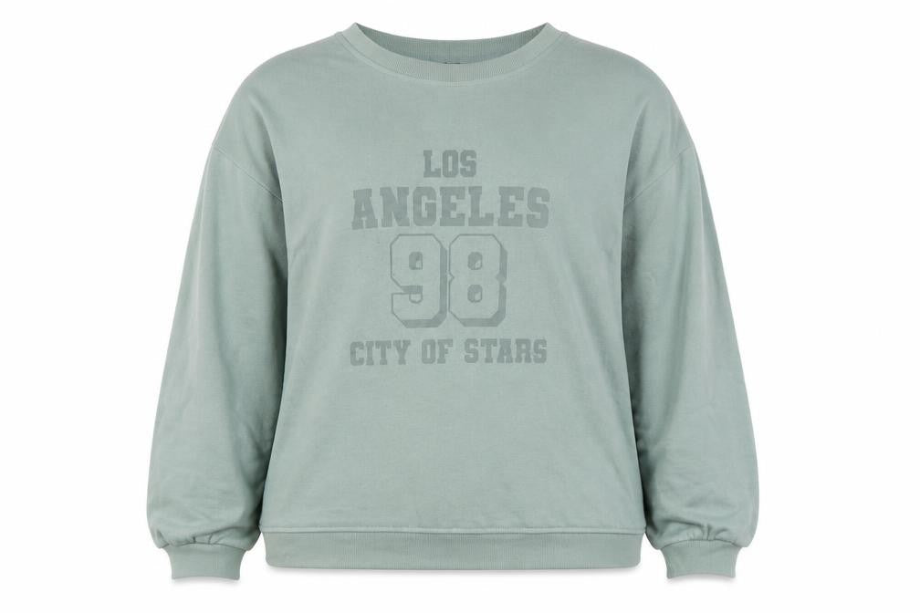 Tex Womens Green Pullover Sweatshirt XL Casual