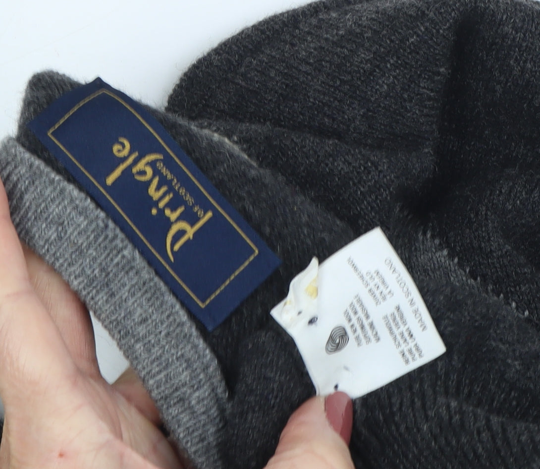 Pringle Men’s Grey Argyle Wool Pullover XL