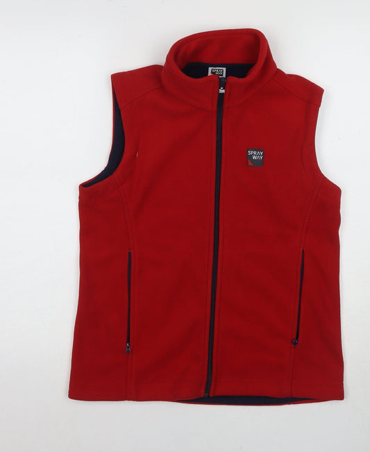 Sprayway Women's Red Fleece Waistcoat M Casual