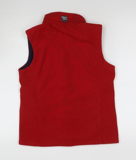 Sprayway Women's Red Fleece Waistcoat M Casual