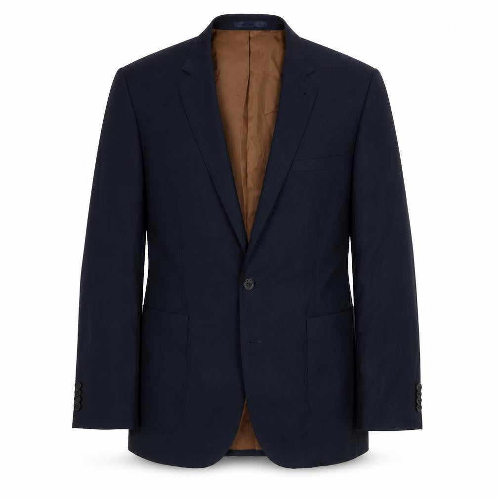 Mens L Chest Regular Jeff Banks Blue Two-Button Blazer