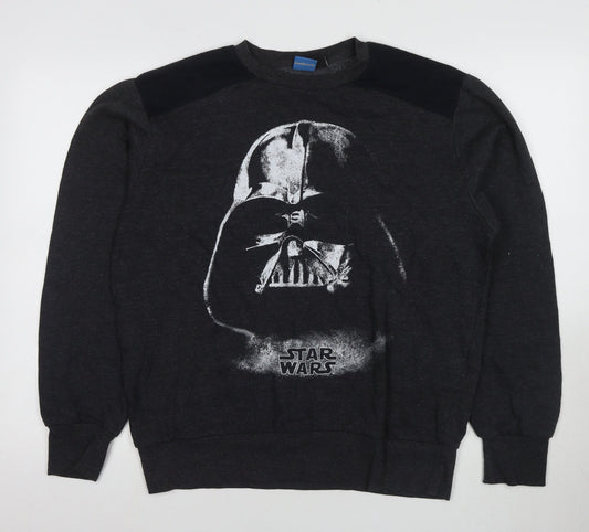 Star Wars Men's Black S Pullover Sweatshirt Graphic