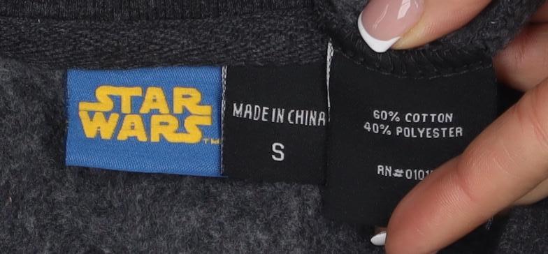 Star Wars Men's Black S Pullover Sweatshirt Graphic