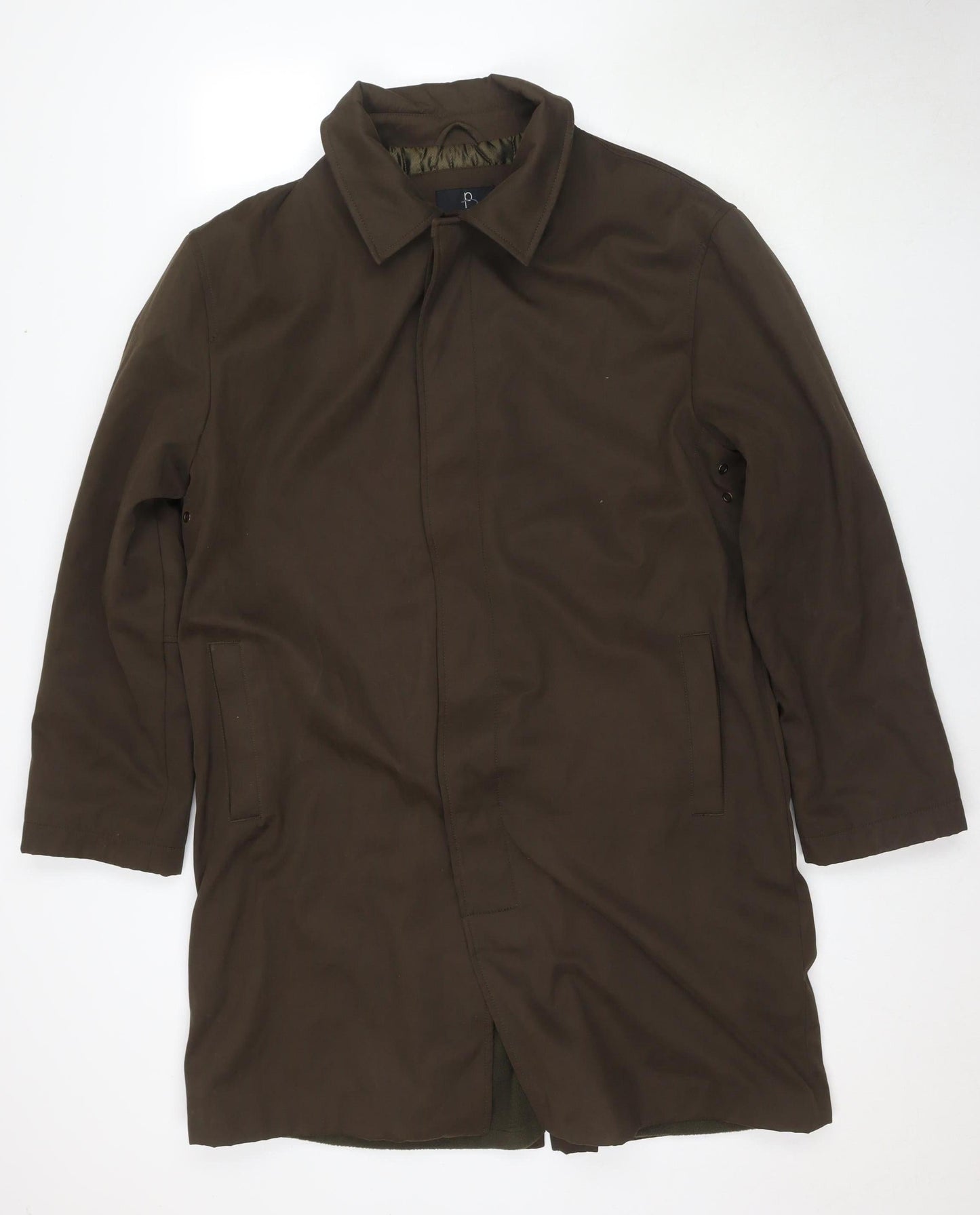 Paul Berman Women's Brown Overcoat M