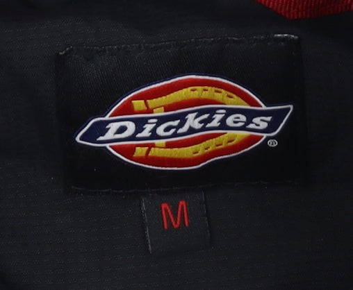 Dickies Men's Black Medium Hooded Windbreaker Jacket