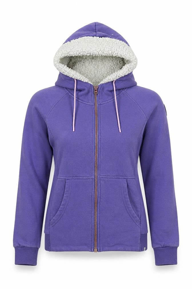 Rip Curl Women's Purple Full Zip Hoodie Size S