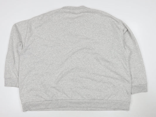 Disney Women's 2XL Grey Stitch Christmas Sweatshirt