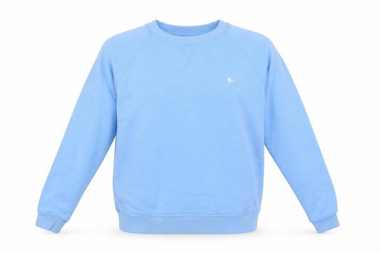 Womens UK 12 Regular Jack Wills Blue Pullover Sweatshirt