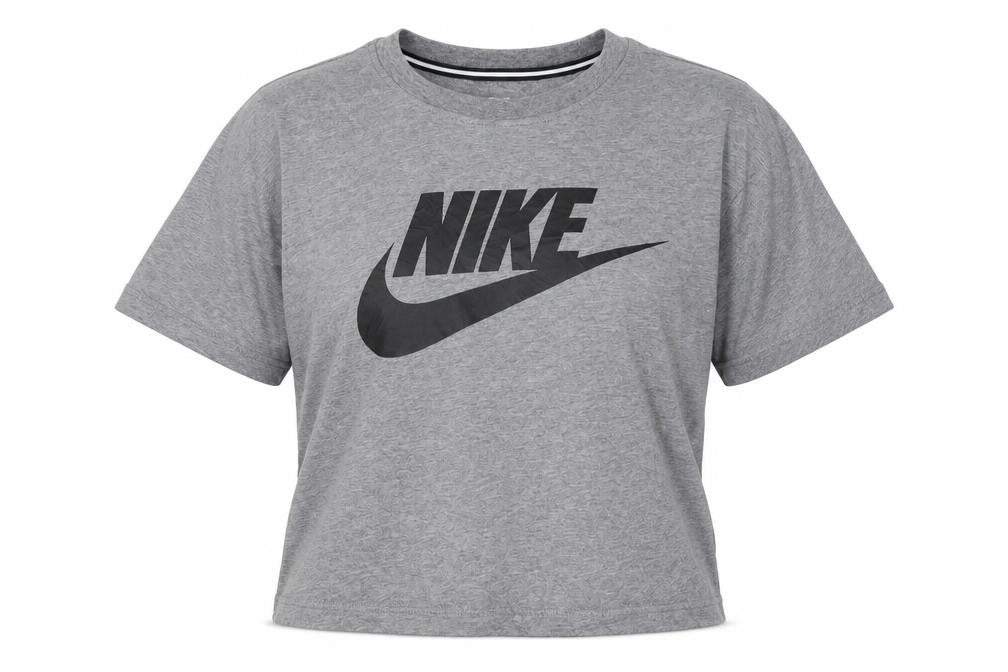 Womens UK Size S Nike Grey Modal Blend T-Shirt