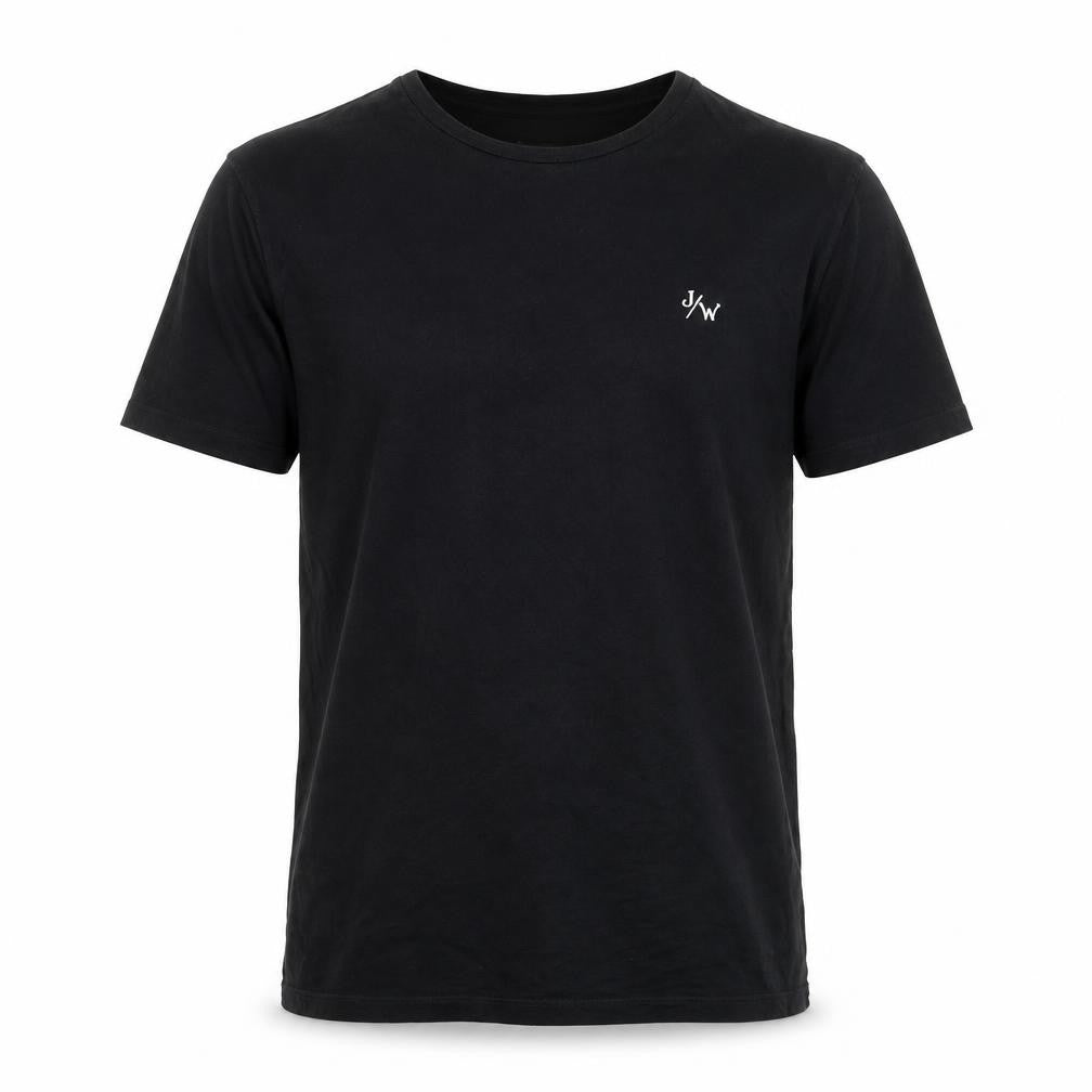 Mens UK Size M Jack Wills Black  Cotton T-Shirt
