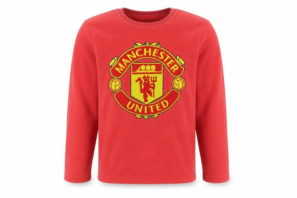 Manchester United Boys Red Pyjama Top 7-8 Years