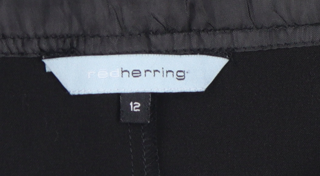 Red Herring Women's Black Pencil Skirt Size 12