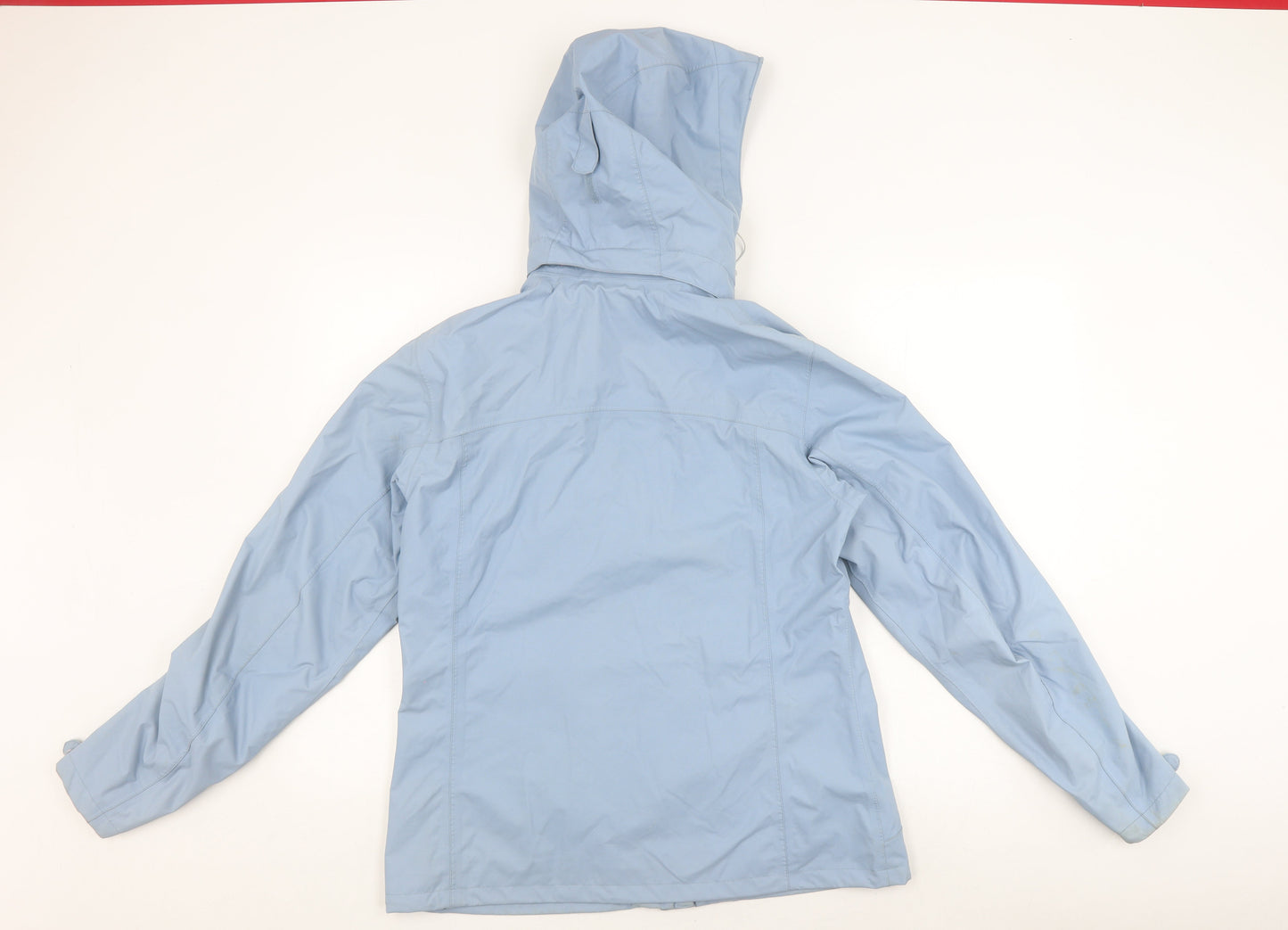 Quechua Women's Blue Hooded Jacket Size 16 Casual