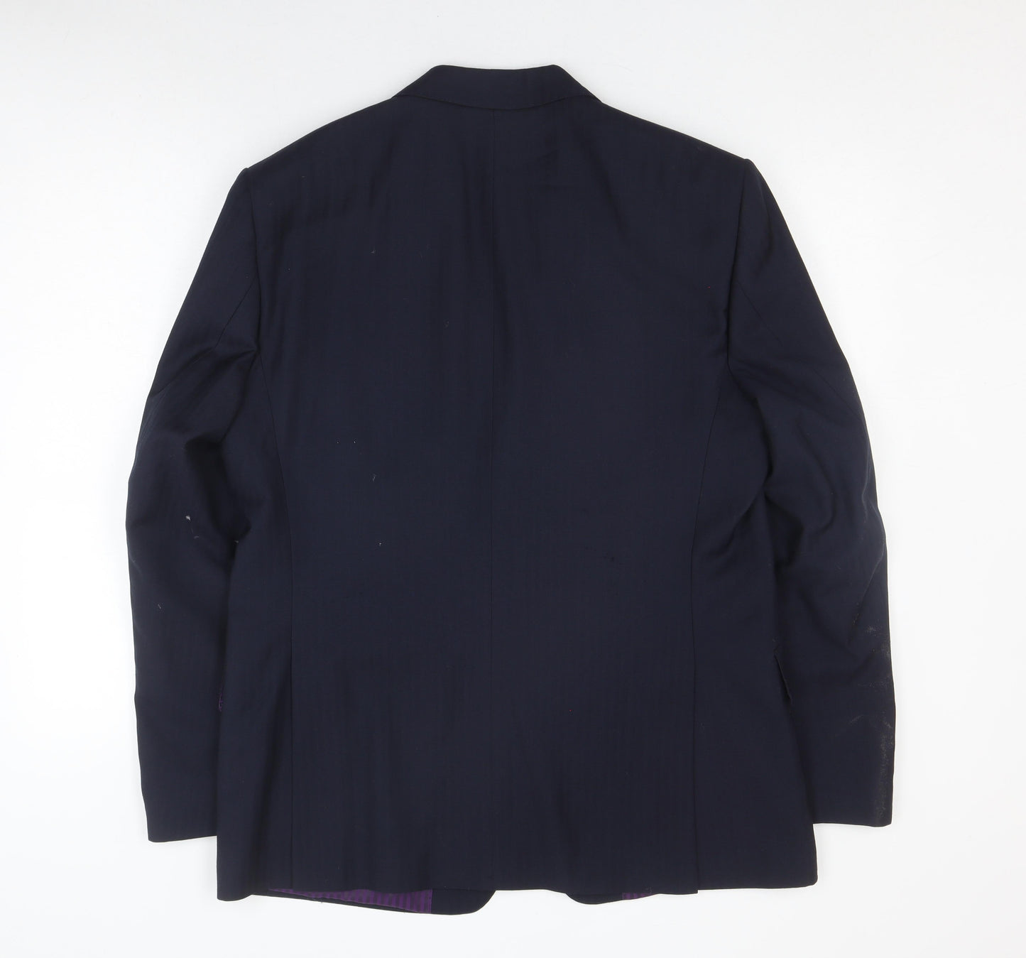 Marks and Spencer Men's Blue Wool Blazer Size 42R