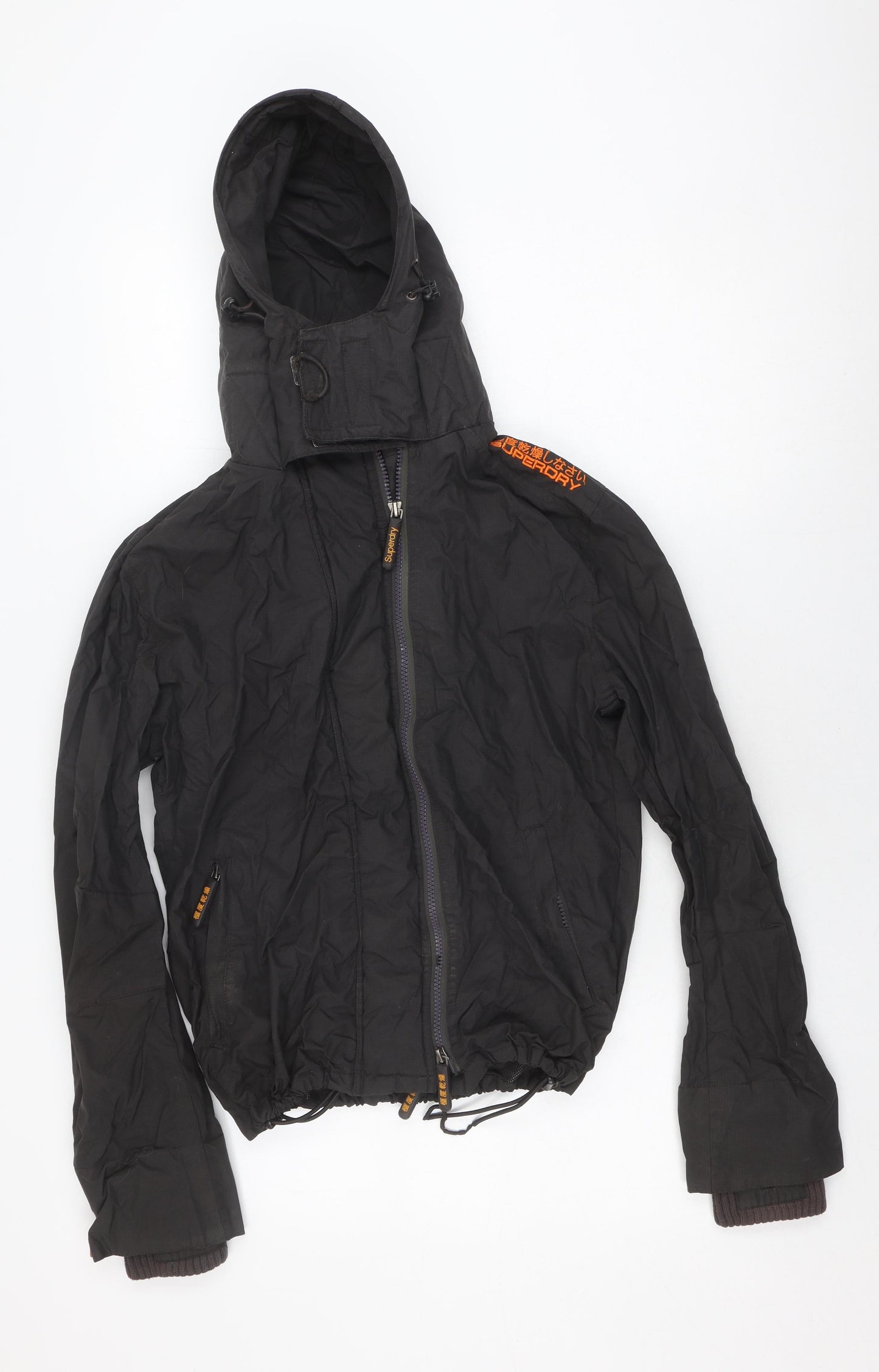 Superdry Men's Black L Windbreaker Jacket