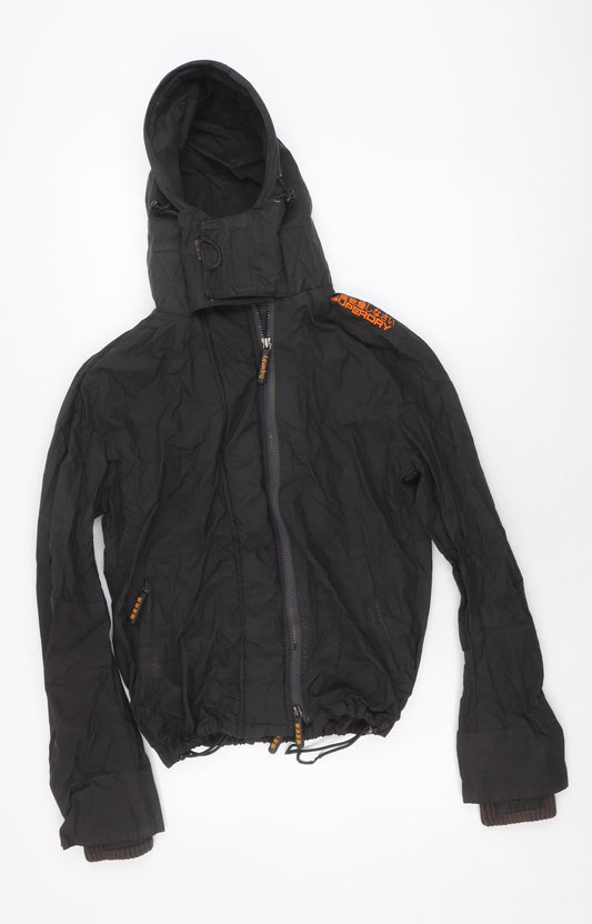 Superdry Men's Black L Windbreaker Jacket